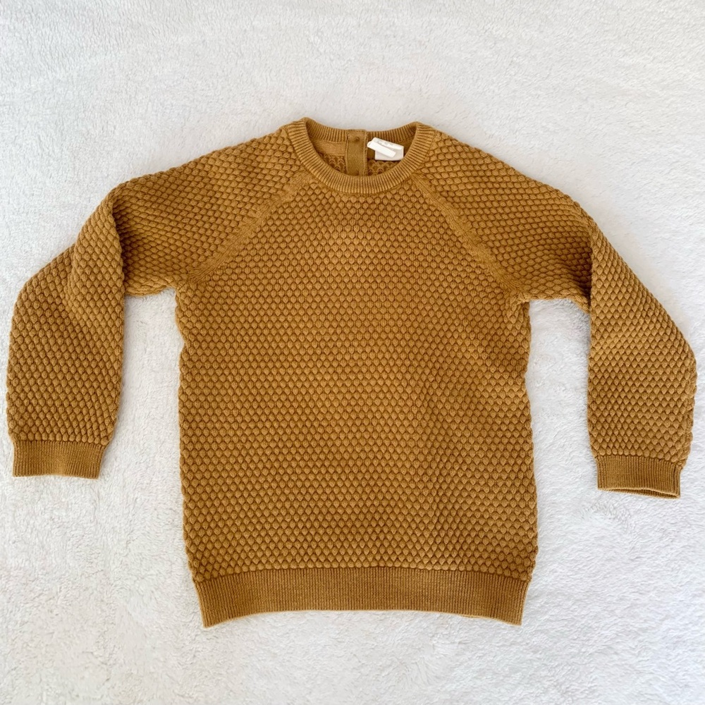 H&M Kids Sweater with Wooden Buttons, Size 2T